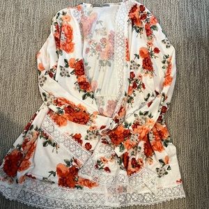 Absolutely Famous | Floral Cardigan